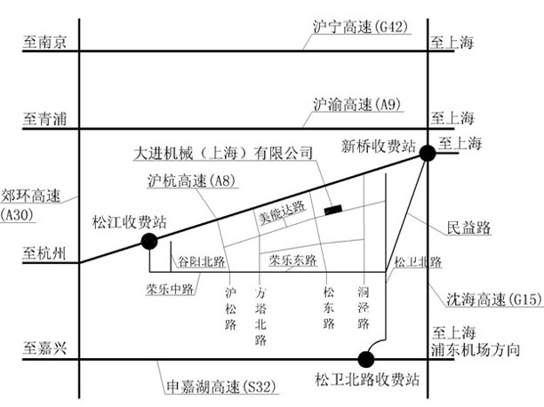 大進機械（上海）有限公司_公司地圖